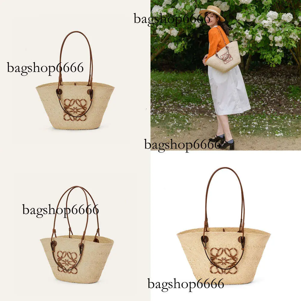 Trend Fashion French Rattan 2023 New Pastoral Style Pastoral Tote Bag Base Holiday Hantal Edition Original Edition