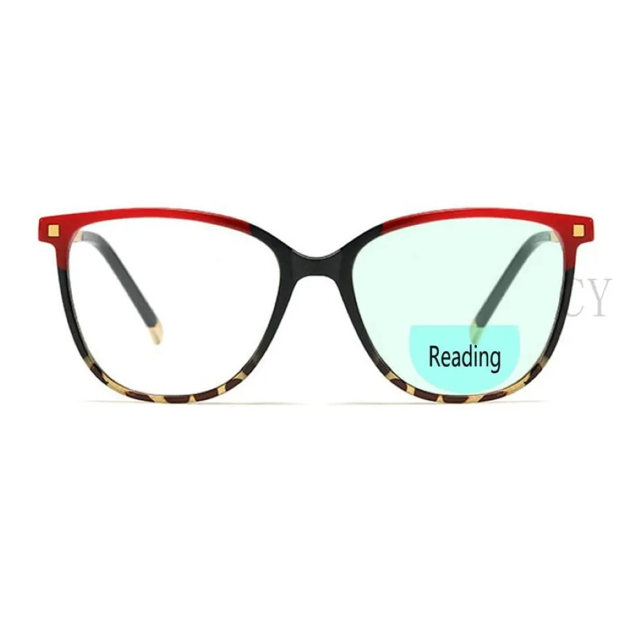 Lunettes de soleil verres de lecture bifocal Blue Light Blocking Black Tortoise Printemps Hinge Quality Lecteurs pour hommes et femmes 1 50 Force FML 288F