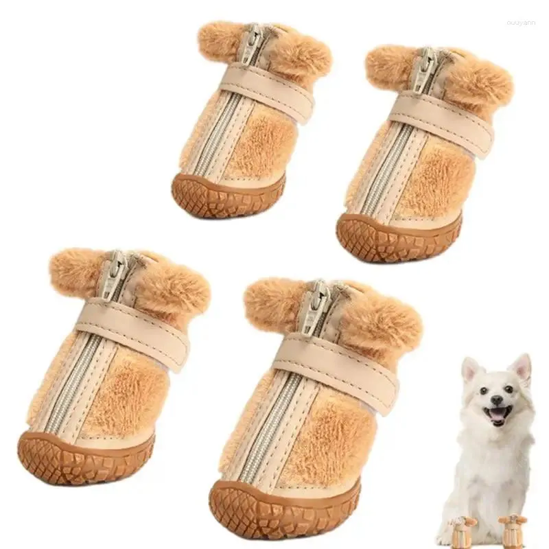 Hondenkleding laarzen anti-slip beschermers voor winter ademende wandelschoenen puppy katten laars indoor outdoor