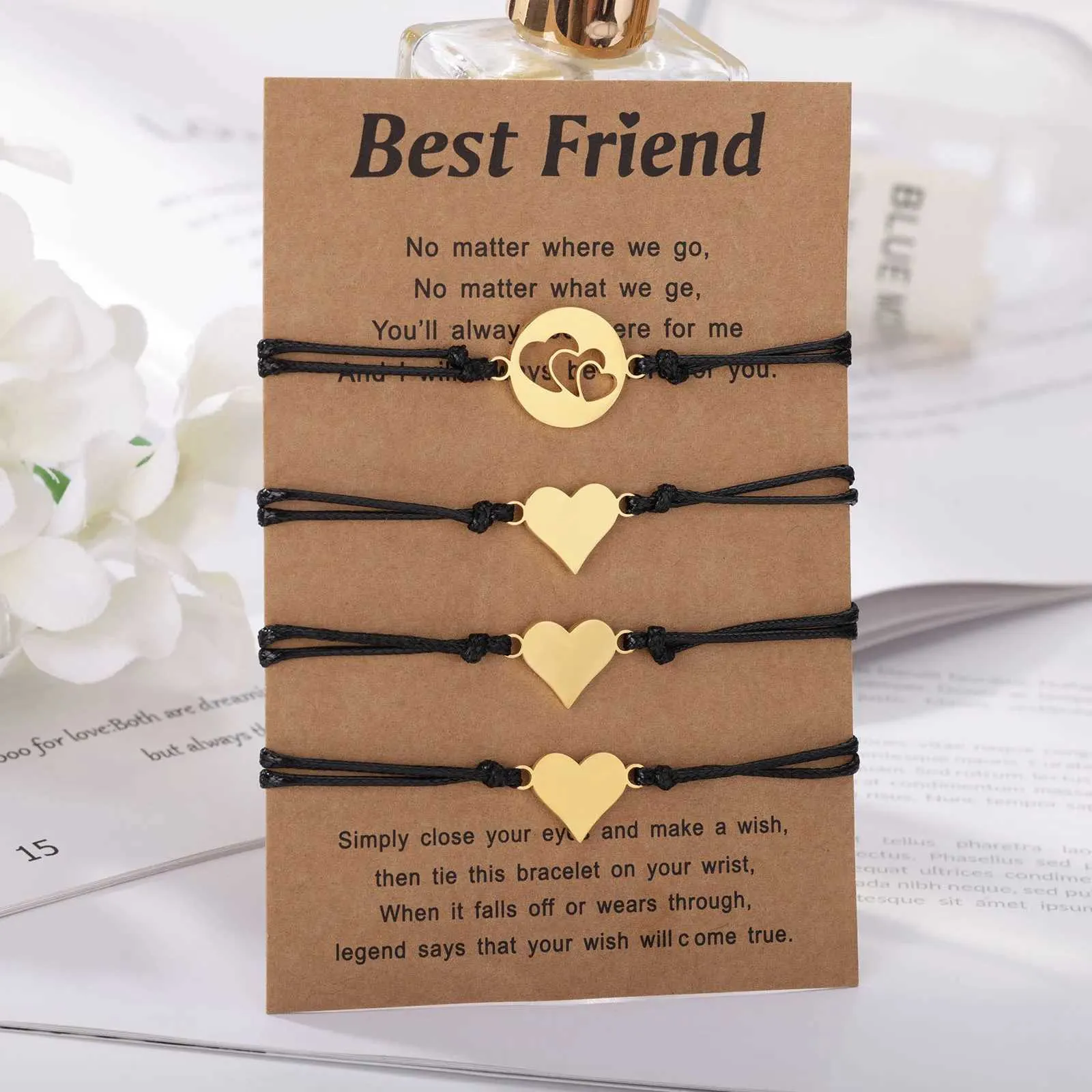 3-teiliges Armbandset Generationen Edelstahl Für Damen_voghion.com