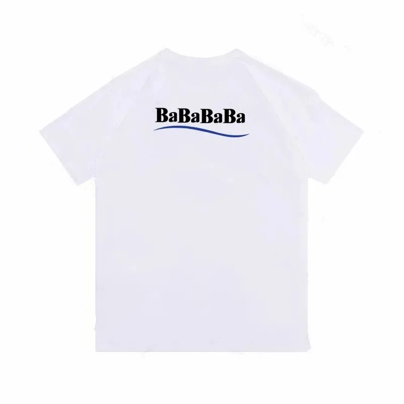 Men's T-shirt Photo Frame Printing Designer T-shirt Men and Women Loose Fashion Loose Breathable Trend Casual Street Top