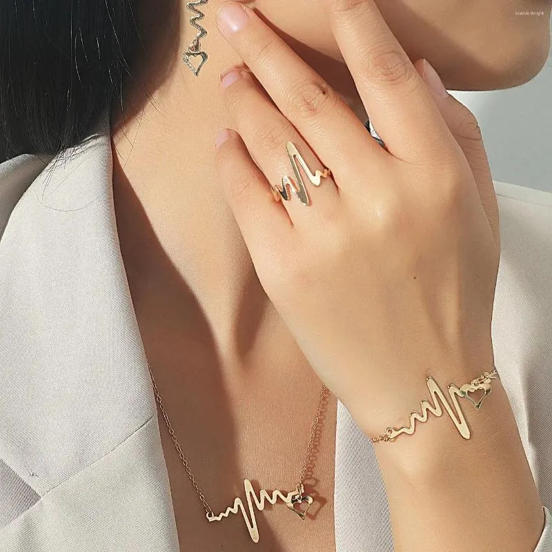 Серьги для ожерелья устанавливают 5 женщин простой стиль
