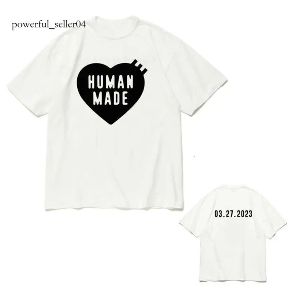 Camiseta humana Made Tirming Divertida impressão de bambu Humano Made Algodão Camiseta Humana de Manga Curta para Luxo de Luxo de High End Luxo Brandável da moda e bonito 249