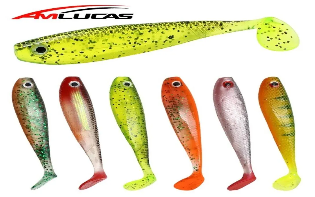 2PCSlot Soft Fishing Lure 12 cm 127G Shad Silicone Bass Pike Minnow Swimbait Karpers Artificial Aas Wobblers WW3343419160