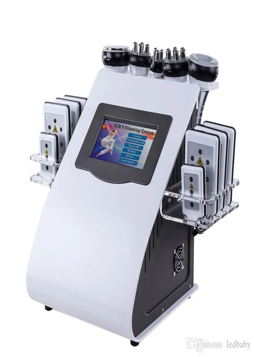 Nuova promozione 6 in 1 Cavitazione ad ultrasuoni Verofrequenza a radiofrequenza Laser Slimming Machine per SPA7634652