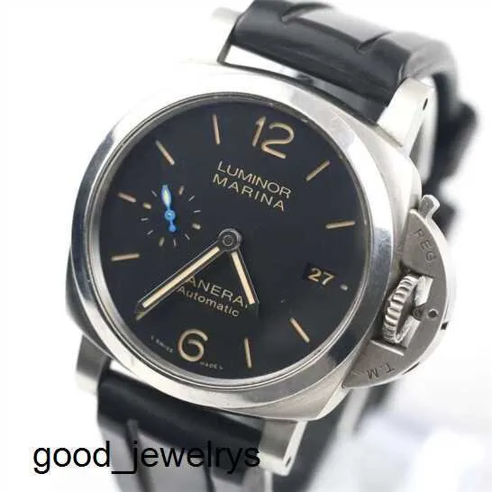 DHgate Panerai Luminor PAM01392 Mens Automatic Luxury Watch Stainless Steel Leather Watches