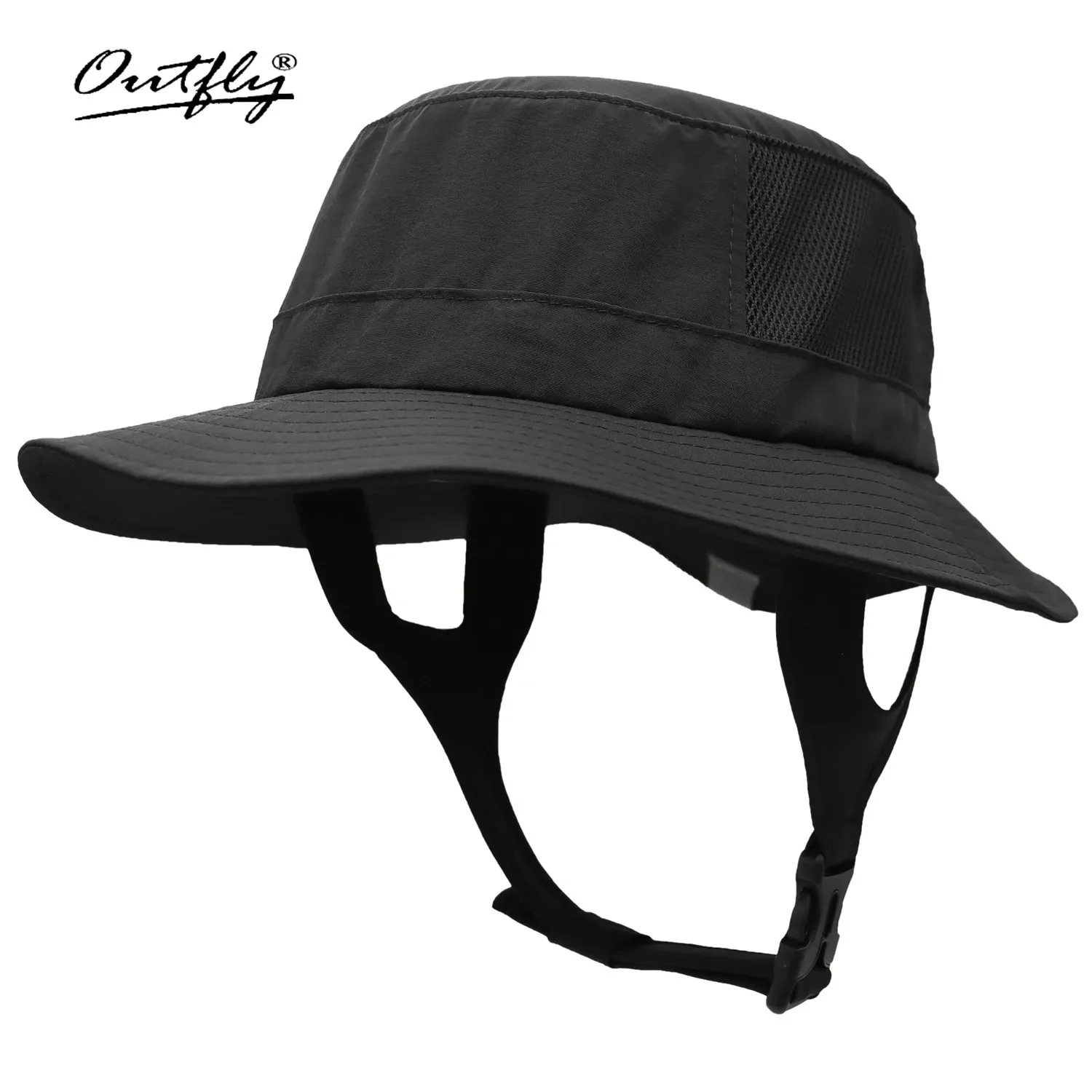 Beach surfing hat breathable waterproof and sunscreen cap UPF50summer outdoor fishing men and women bucket hat water sports 240423