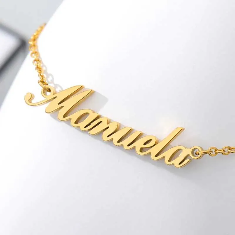 Charm Cus Name Women Stainless Steel Pulsera Personalized Jewelry Male Bracelets Christmas Gift For Best Friend_voghion.com