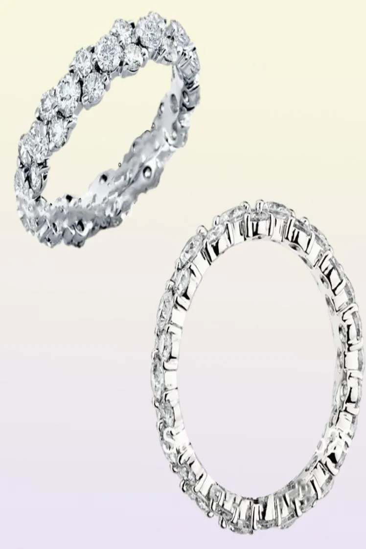 Choucong Jewellery Lady039s Cushion Cut 8ct Diamond Mariage ANNAUX 5678910 CADEAU 9859436