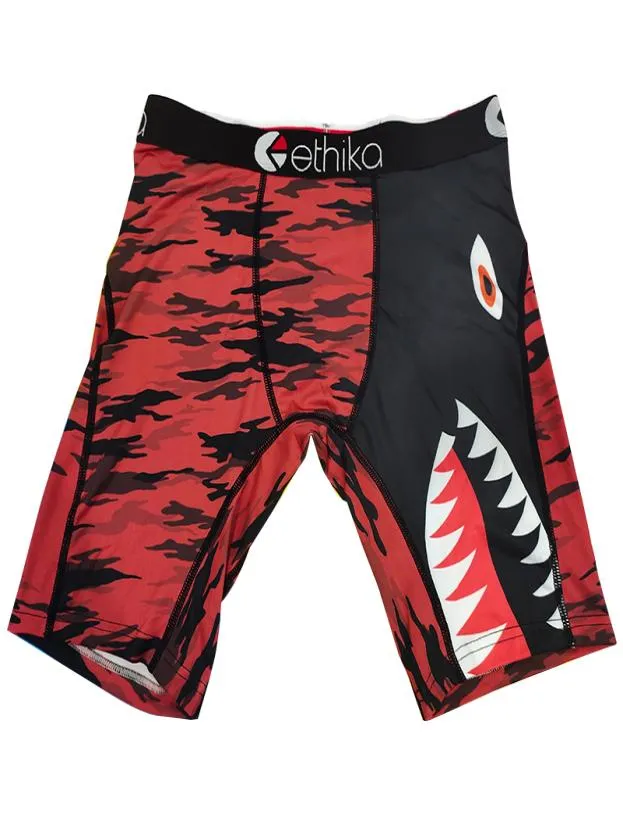 2020 Red Shark Underware Men Boxer Shorts Heren ondergoed Boxers onderbroeken1602390