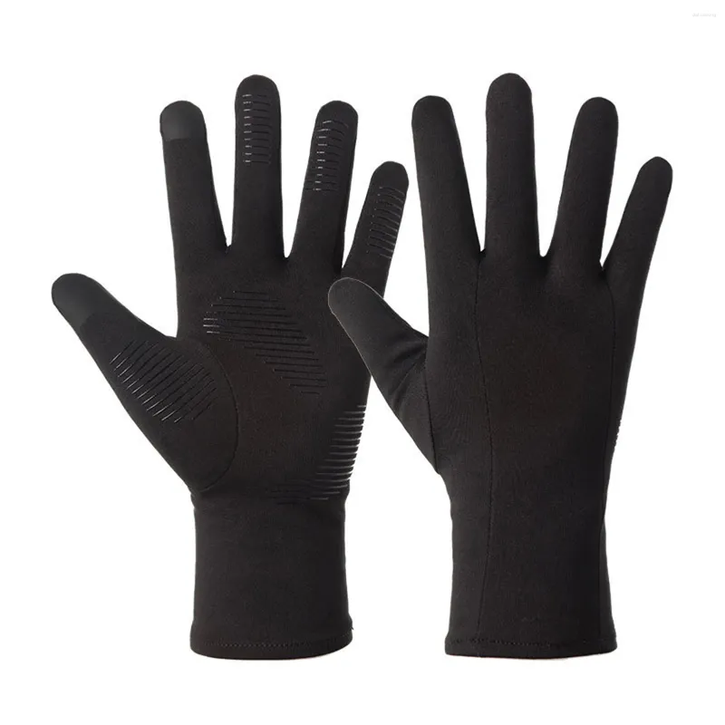 Gants de cyclisme sans glissement tout le doigt avec support de bracelet