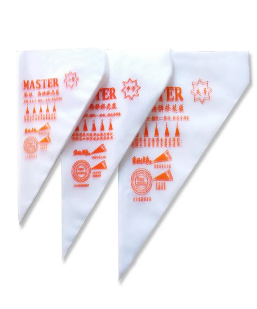 100 PCSSET PP PASSE BOLO DE BOLO DIY SACOS DE CREMA DE CORREÇÃO