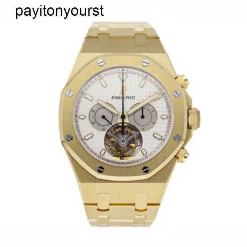 Дизайнер Audemar Pigue Watch Royal Oak APF Factory Tourbillon Manual Gold Mens 25977Ba.OO.1205BA.01