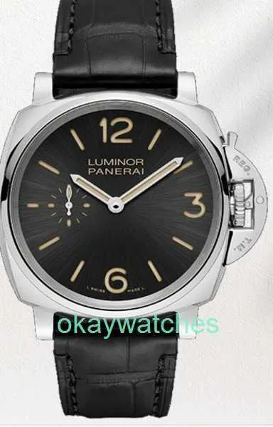 Fashion Luxury Penarrei Watch Designer Lu Min Nuo Series Manual Mechanical Mens 42mm Pam00676