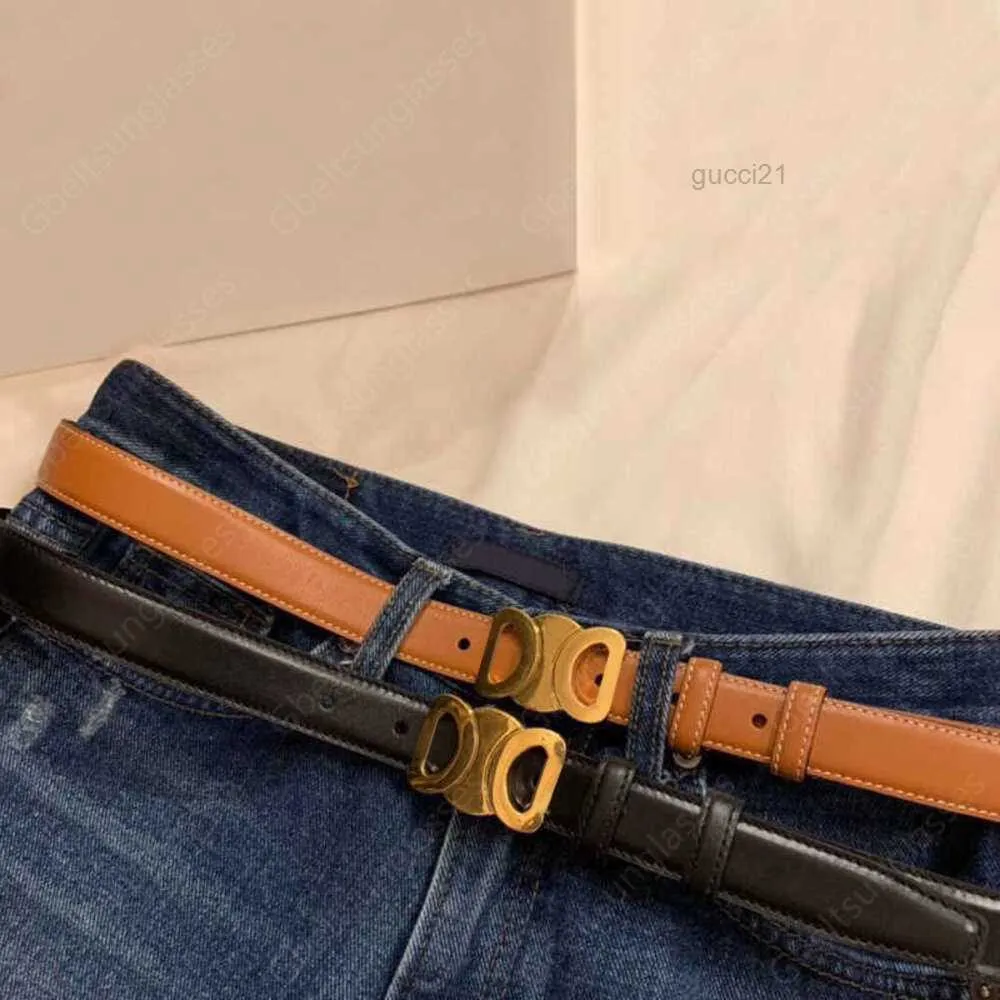 Luxurys Designer Belt Gold Silver Buckle本物の革ベルト