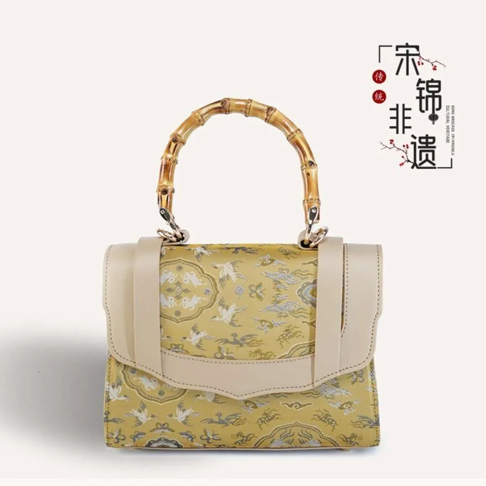 Song Jin National Style Fashion Bag Handbag Elegant and Elegant Small and Popular Bag Womens Matching Cheongsam One Shoulder Crossbody Bag