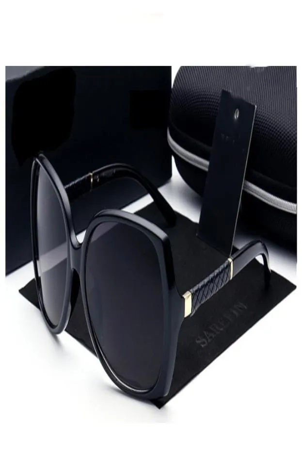 Lunettes de soleil de qualité de luxe de qualité supérieure Femme Femme rétro Vintage Protection féminine Sun Sun Vision Vision de lunettes C9618237