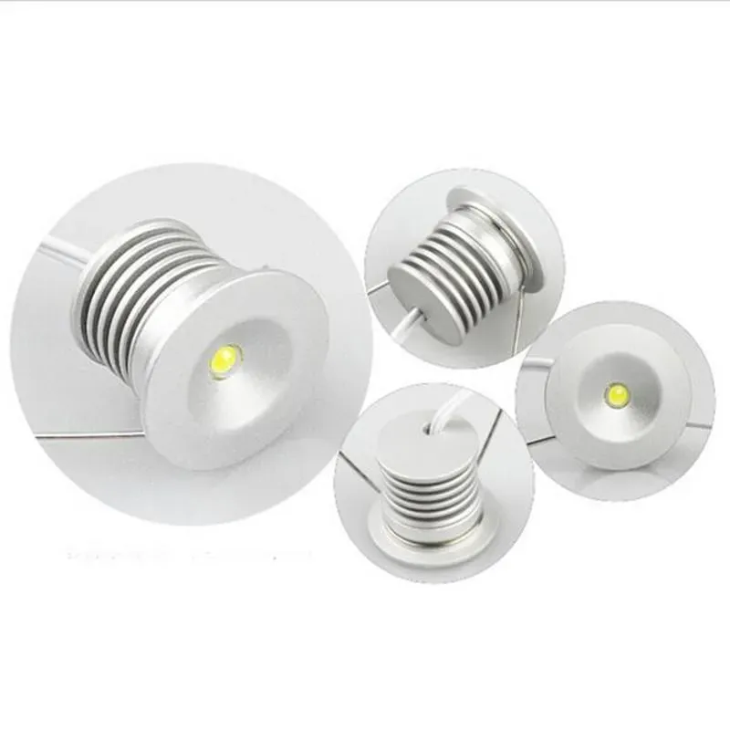 Bollen 3W Mini LED Downlight Dimmable Star Light 6x3W/Set Warm Wit Begraven Trap Ingebrand Cabinet Lamp LL