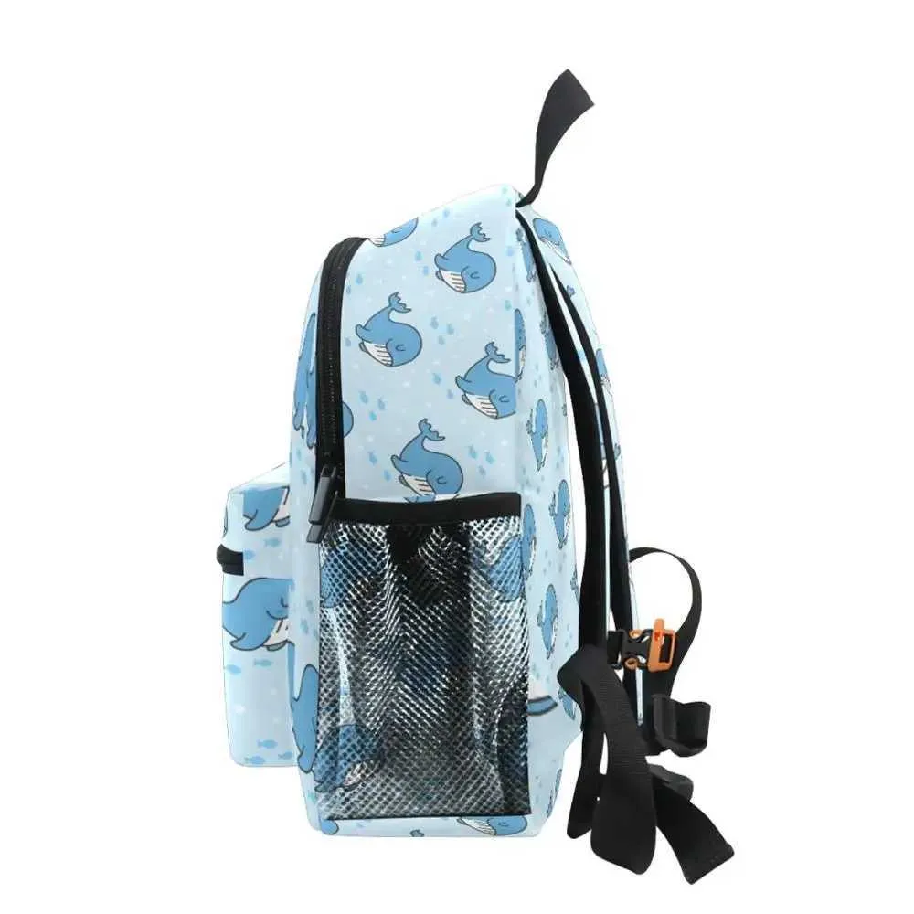 Kids Cartoon Shark Waterproof School Backpacks for 5 9 Year Old Girls Large Capacity Primary Student Orthopedic Bookbags