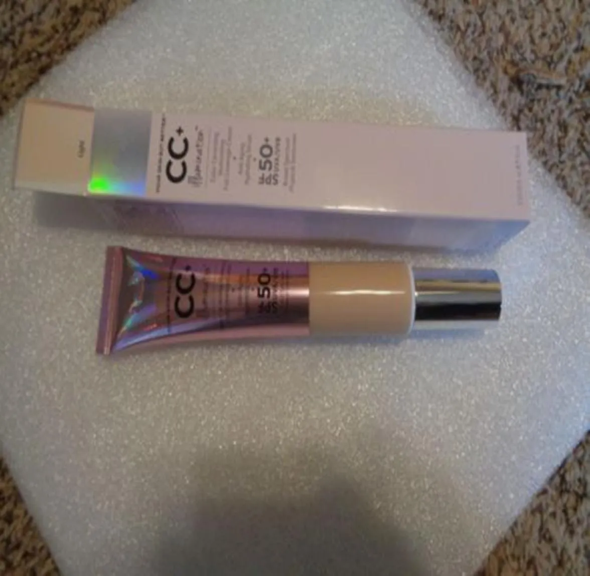 Make -up gloednieuwe cosmetica concealer 2 kleur corrigeren verlichtingsverlichting volledige dekking crème concealer licht medium door epacket5678964