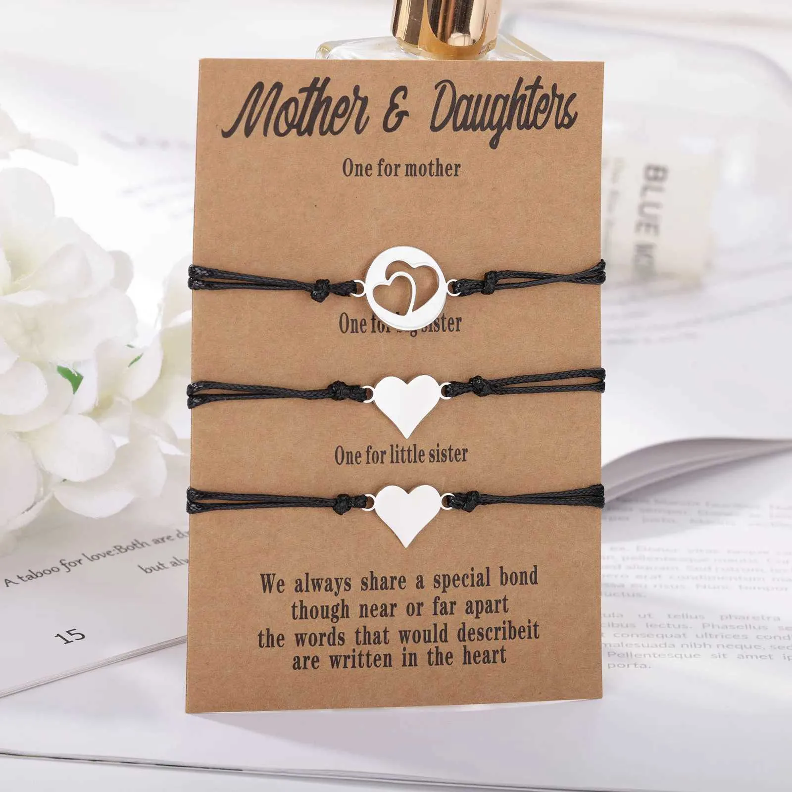 3-teiliges Armbandset Generationen Edelstahl Für Damen_voghion.com