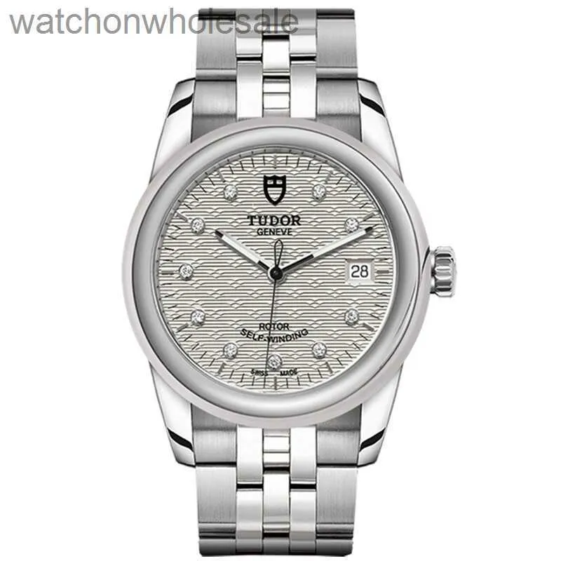 高級チュードリーブランドデザイナー腕時計スイスウォッチカレンダー自動メカニカルメンズウォッチM55000-0004リアル1：1ロゴ