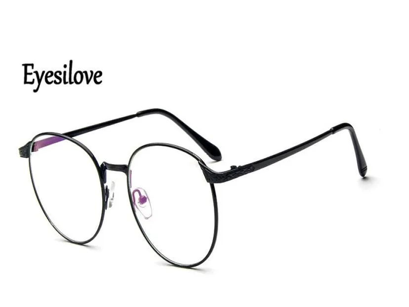 Retail 1PCS Retro Round Fulrim Metal Lunes Frames Alloy Optical Eyeglass Formes For Prescription Lunes 29574383188