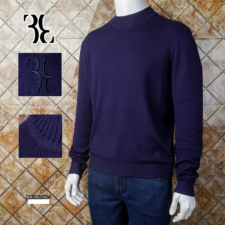 Men Sweaters Billionaire Italian Couture Cashmere Autumn and Winter Long Sleeve Sweaters