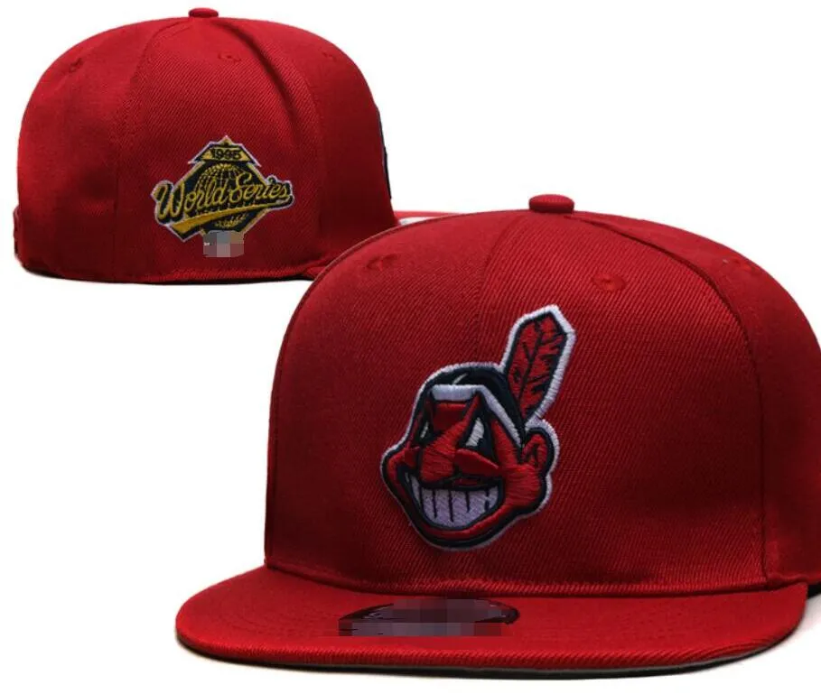 American Baseball INDIANS Snapback Los Angeles Hats Chicago LA NY Pittsburgh Boston Casquette Sports Champs World Series Champions Adjustable Caps a1