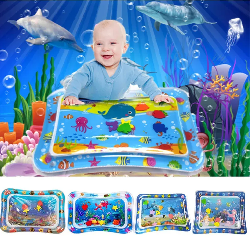 Baby Water Mat Coussin gonflable pour bébé pour tout-petit du jeu pour les enfants pour les enfants en développement de jouets pour bébé
