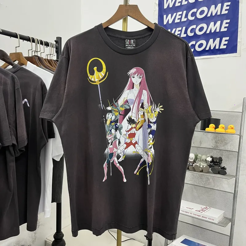 T-shirt Men Femmes Nice Quality Summer Imprimé 2024SS T-shirt Top Tees Real Photos