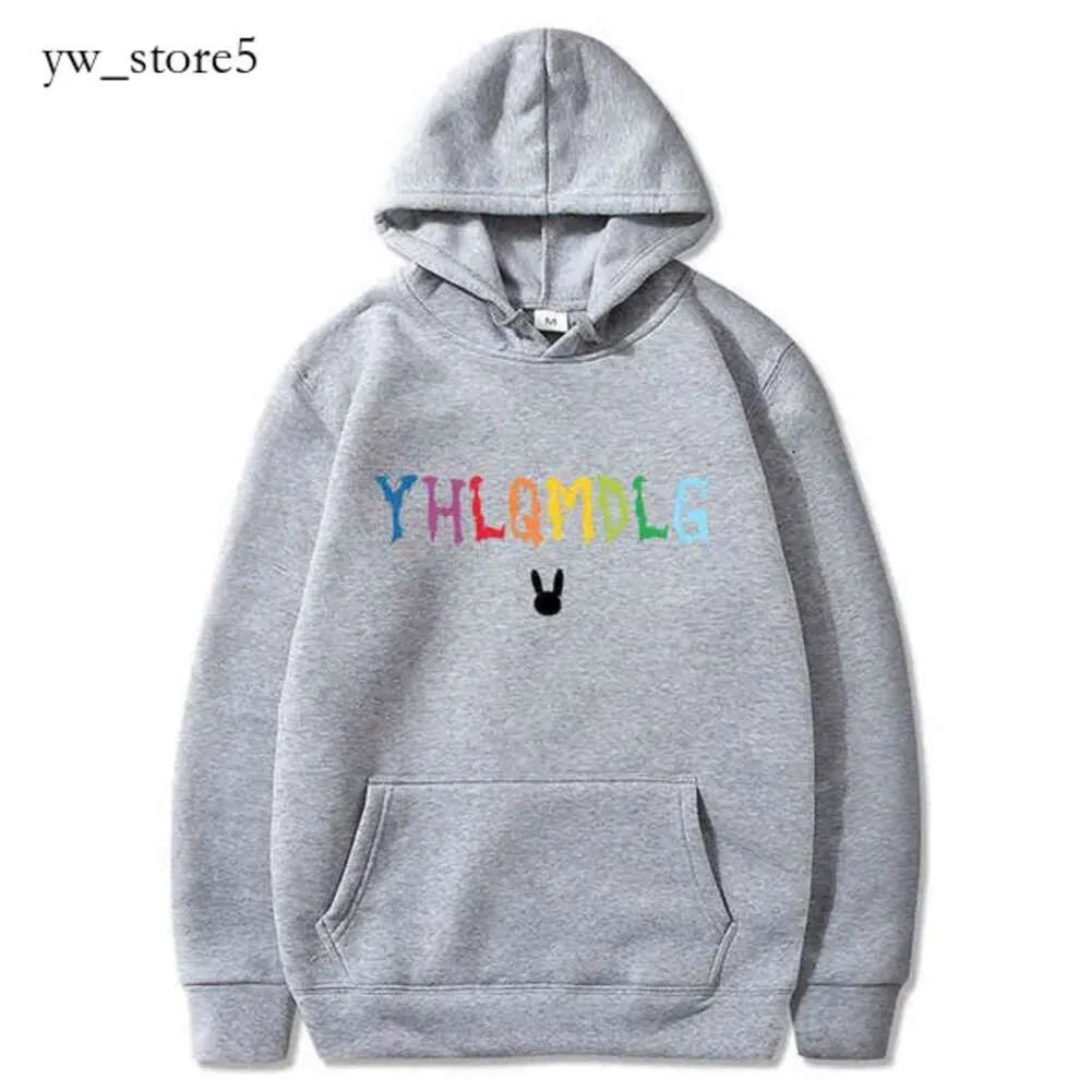 Sweats à capuche masculine Sweatshirts Bad Bunny Sweatshishies Sweats Men / Femmes Automne décontracté Fleeping Hiver Sweat Sweat à capuche HARAJUKU PAULLAGE HOODY Clothing 9415