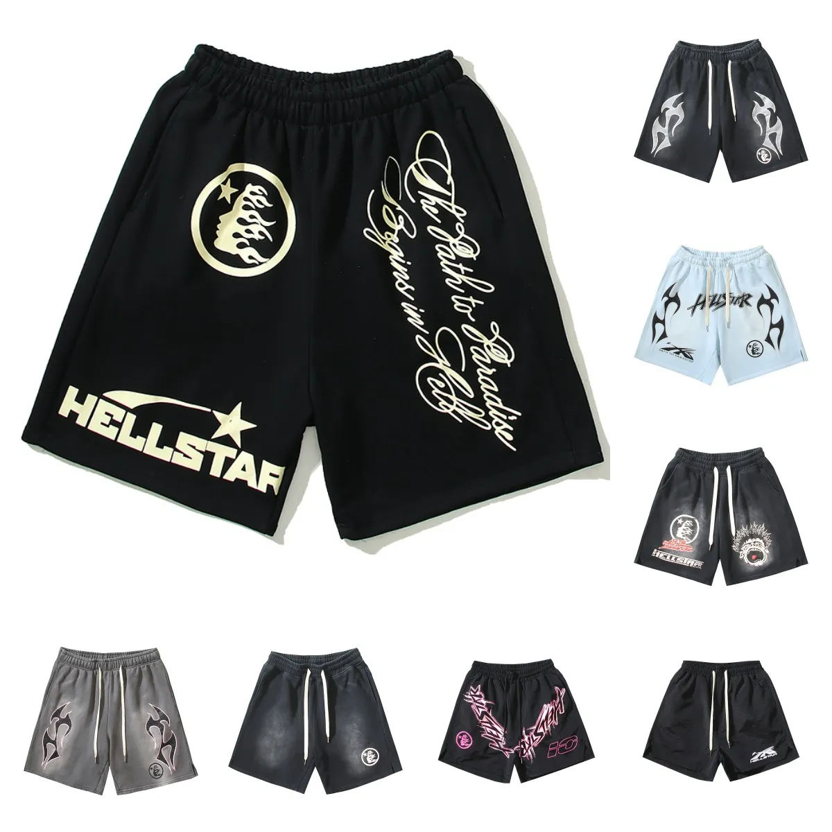 Shorts designer shorts homens verão mulheres mulheres de alta qualidade tee algodão gráfico de calças curtas letras respiráveis impressão vintage de graffiti solto casual