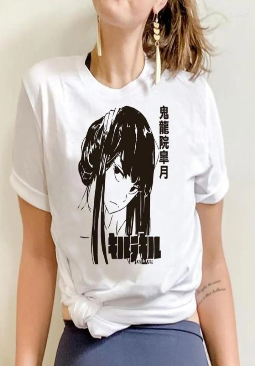 Men039s T-shirts tuer la tshirt vêtements mâle vintage japonais imprimer des vêtements de chemise blanche t-t-shirt manga1319395
