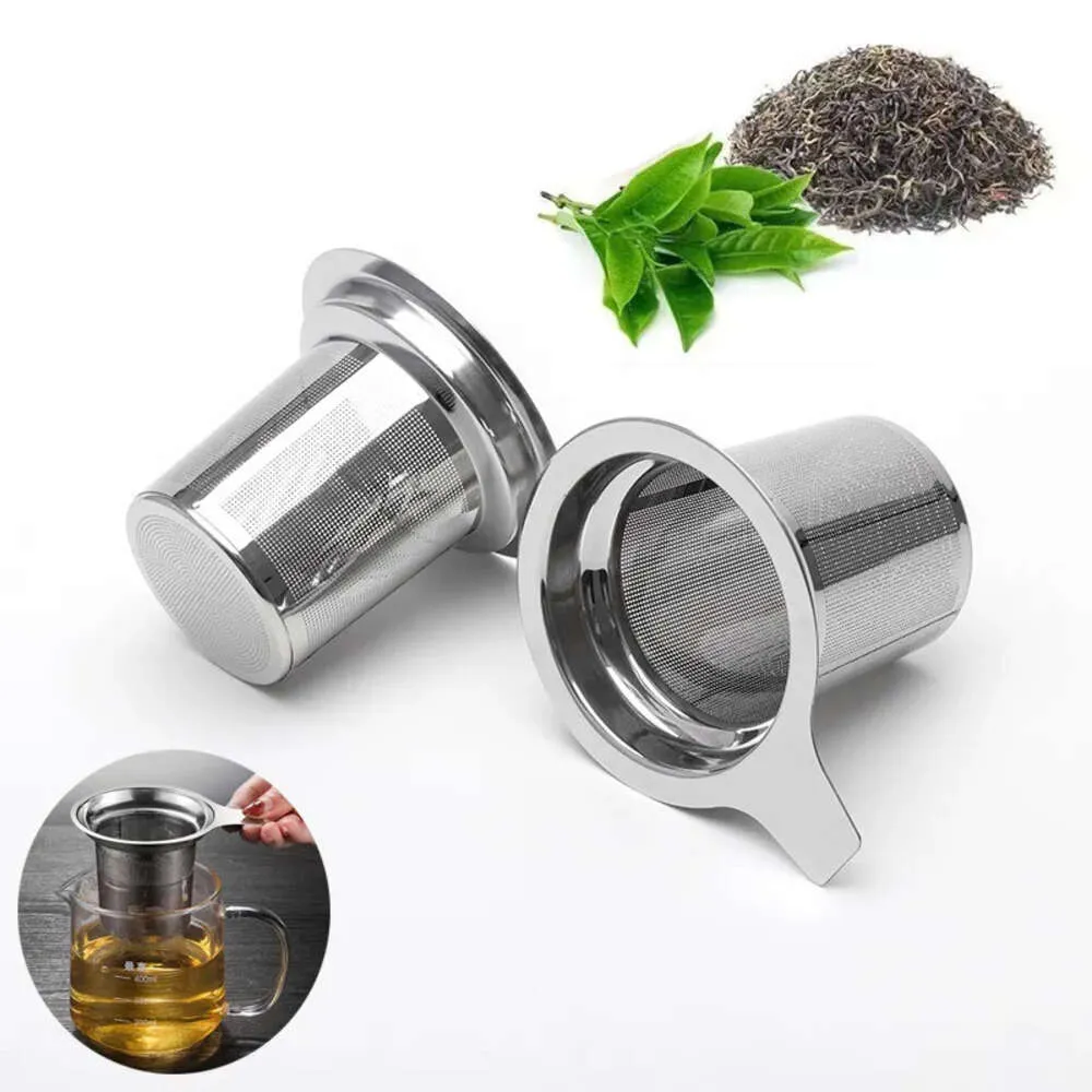 Fine Strainer Extra Infuser, Mesh 304 Stainless Steel Infusers Loose and Coffee, Tea Steeper Basket Filter for Teapot, Mug, Cup pot,