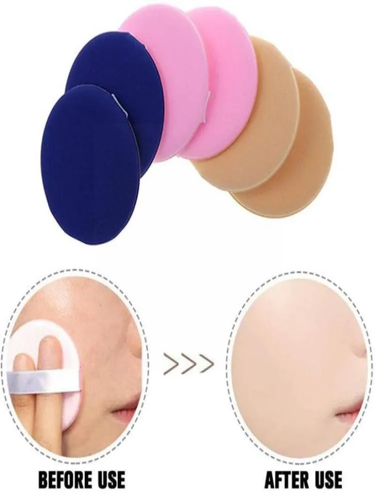 Sponzen Applicators katoen make -up spons poeder puff mini natte nonlatex droge professionele schoonheid en gereedschap v4W12692057