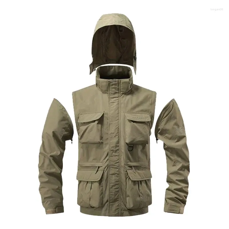 Travel jacket with zip off sleeves 2025