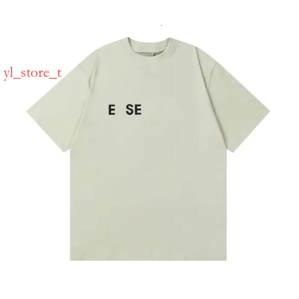 Esse berühmte Marke T -Shirt Herren T Shirt Designer T -Shirts Sommer Mode Simplid Black Letter Drucken T -Shirts Paar Top Männer Hemd Casual Lose Sweat Shirt b595