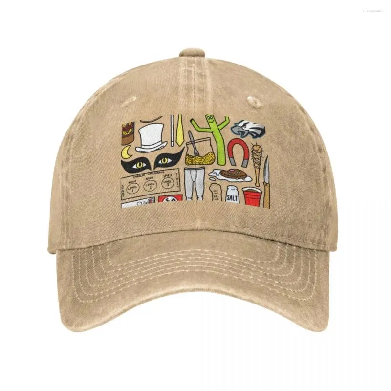 Caps à balle Il est toujours ensoleillé de dessin animé art cowboy chapeau mode plage militaire tactique masculine féminin