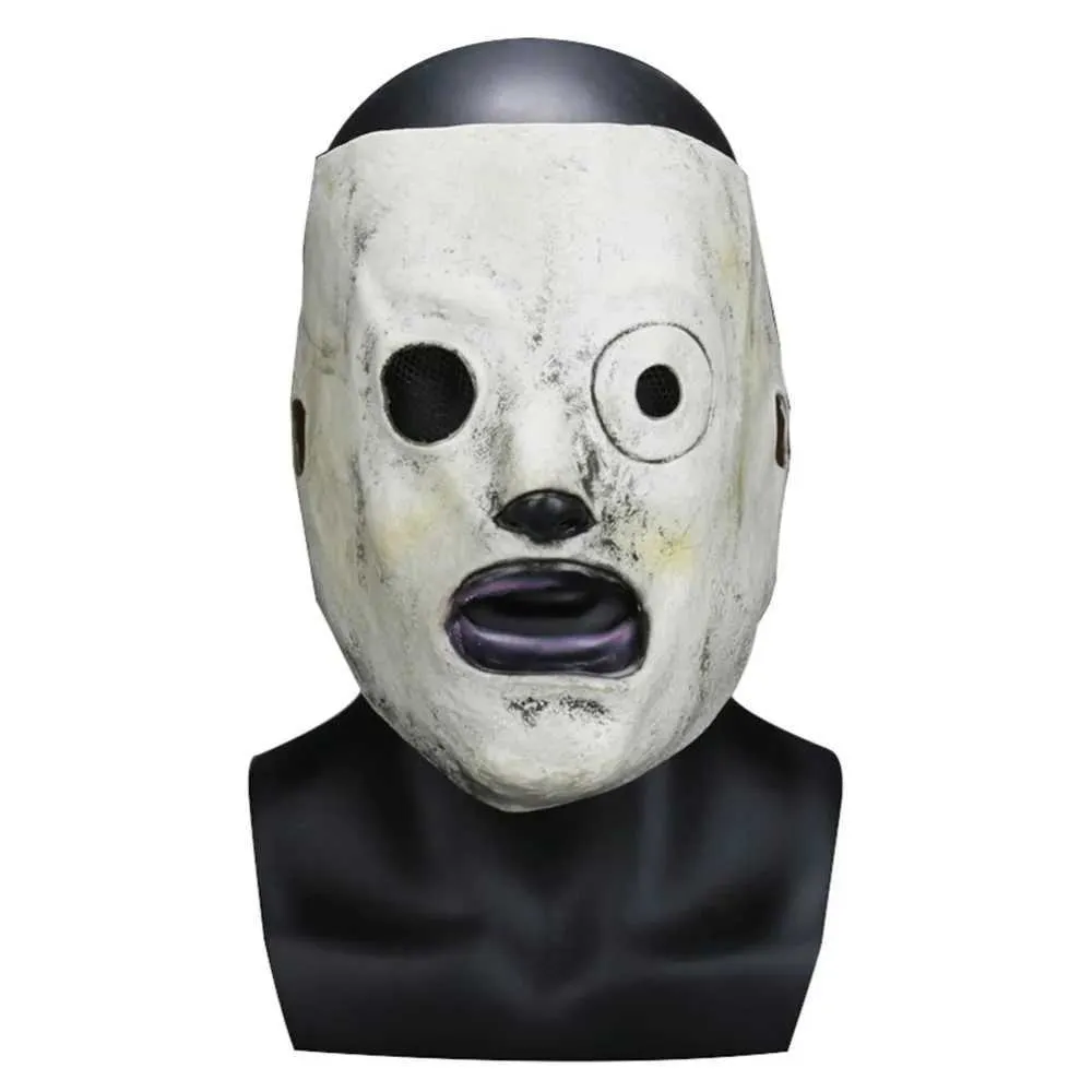 Feestmaskers Nieuw slinotmasker Corey Taylor Role Playing Latex TV SPKNOT Halloween -kostuum Props Q240508