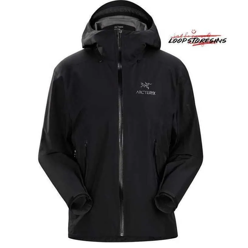 Su geçirmez tasarımcı ceket açık spor giyim lt ceket erkek dış mekan rahat nefes alabilen kapüşonlu sert kabuklu saldırı ceketi siyah 2xl m1mz