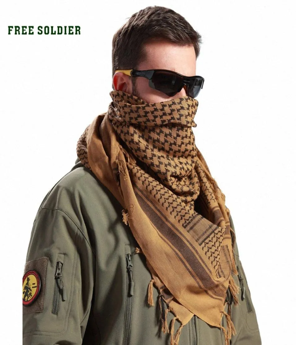 SOLDIER Outdoor Sports Tactical Male Women Scarf For Cycling Windproof Thicken Mask Scarf For Head Neck BlAw8832747