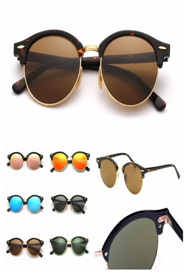 Moda Erkek Güneş Gözlüğü Erkekler Kadın Kadın Güneş Gözlüğü Kulübü Güneş Cam UV Koruma Lensleri Siyah Deri Kılıf Tüm Perakende Paketleme4911039