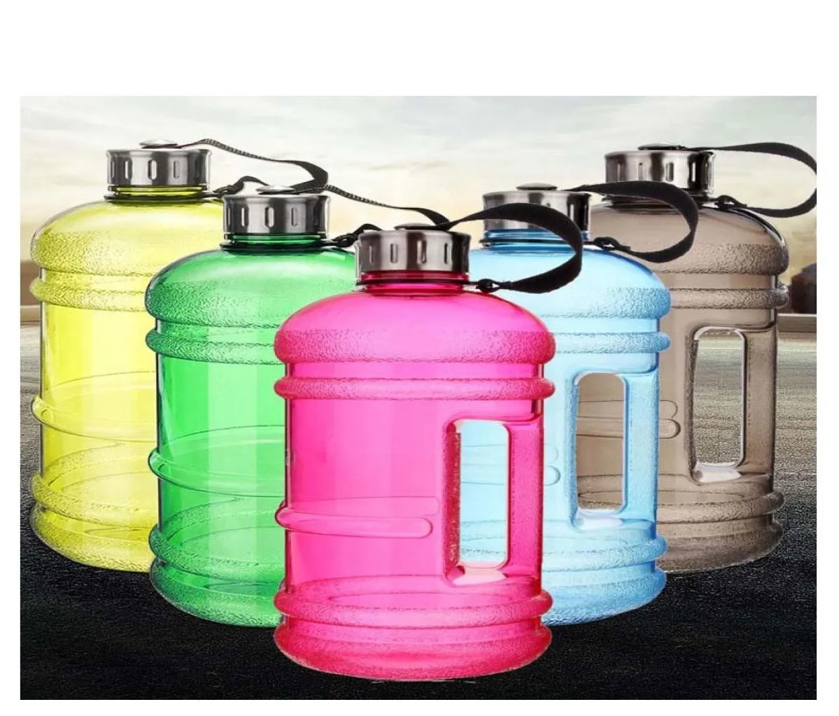 2019 Nouveau 22L Bouteau à eau Grande Cup en plastique Sport extérieur Kettle Gym Waterpot Travel Fitness Water Bottle Mandgrip Kettl5201965