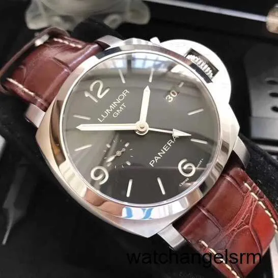 Pilot Wrist Watch Panerai Luminor Série mécanique automatique montre 44 mm en édition limitée PAM00320