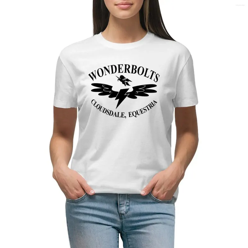 T-shirt de logo Wonderbolts Wonderbolts T-shirt t-shirt à manches courtes