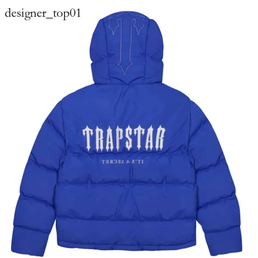 veste masculine Trapstar Brand London Decoded Trapstar Tracksuit Puffer 2.0 Gradient Trapstar Veste noire Jack