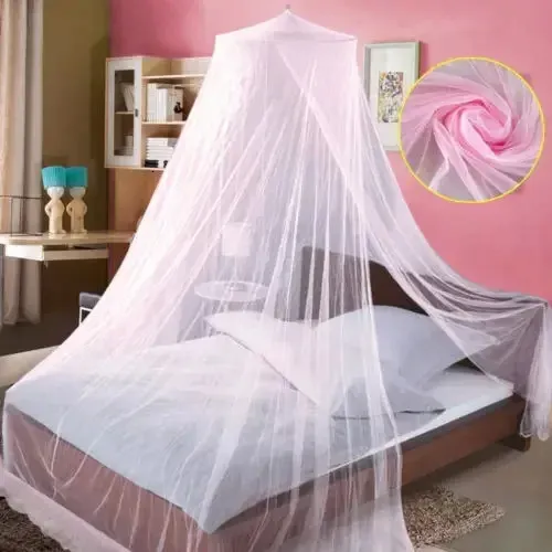 3Colors Summer Elgant Hung Dome Mosquito Net для двуспальной полиэфирной сетки