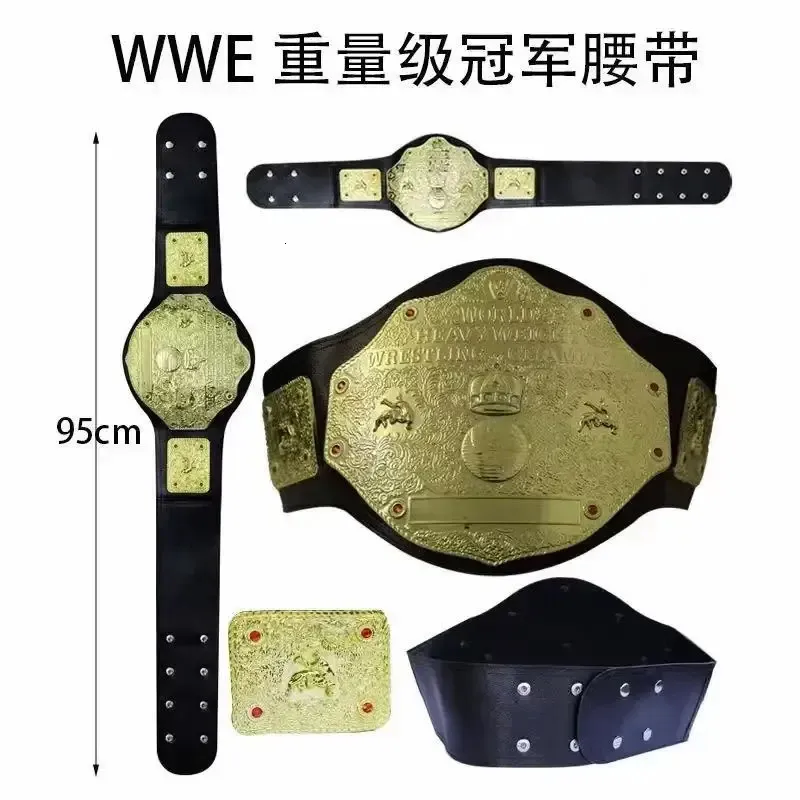 Boxing Champion Belt Toys Championship Gold Belt Characters Occupation Wrestling Gladiators Belt Cosplay Boy Birthday Presents 240507