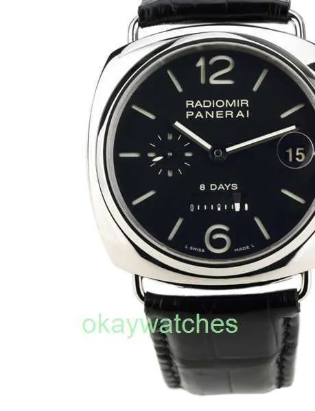 Moda Luxo Penarrei Watch Designer Radio Mir Series Pam00268 Manual de Aço Precision